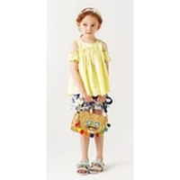 肩開きレースチュニック