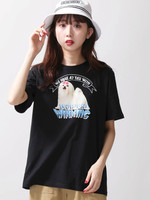 WEGO/ユニークアニマルプリントTシャツ