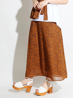 WEGO/レオパードロングスカート
