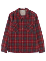 WOOL CHECK BOARD SHIRTS