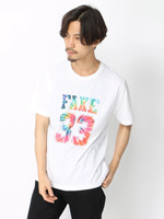 WEGO/FAKEタイダイナンバリングTシャツ