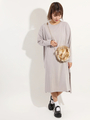 WEGO/サイドスリットロングワンピース