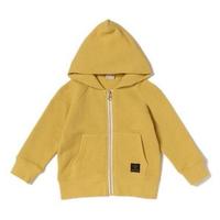 【26%OFF】無地裏毛ジップパーカー