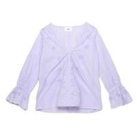 【33%OFF】【LIEN】スカラップトリムレースブラウス