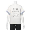 【50%OFF】【トドラーサイズ向け】袖フリルゆるTシャツ