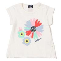 【50%OFF】お花プリントTシャツ