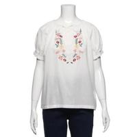 【50%OFF】お花刺しゅう入りチュニック