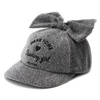 【50%OFF】ビッグリボンつきグリッターキャップ