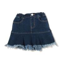 【50%OFF】フリンジデニムスカート