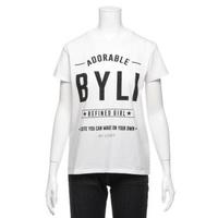 【50%OFF】ロゴプリント入りTシャツ