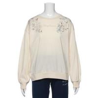 【50%OFF】花刺しゅう入りボリューム袖Tシャツ