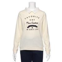 【50%OFF】衿つきロゴ入りTシャツ