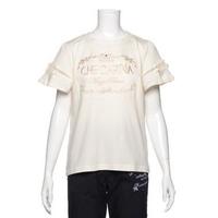 【50%OFF】袖シースルー切り替えＴシャツ