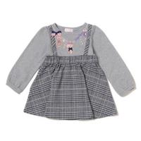 くまネックレス トロンプルイユワンピース