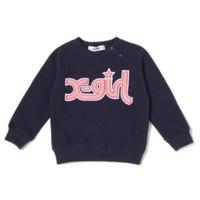 もこもこロゴ裏毛トレーナー