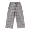 グレンチェックワイドパンツ