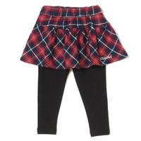 チェック柄スカッツ