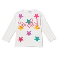 ロゴ×スタープリントTシャツ