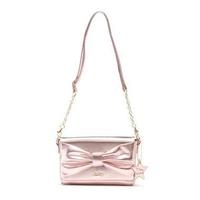 【50%OFF】合皮メタリックリボン2WAYショルダーバッグ