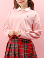 WC/スポーツ刺繍襟シャツ