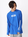 WEGO/ARMYボックスチェッカープリントロングTシャツ