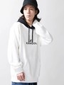 KANGOL|フード配色起毛ビッグプルパーカー【別注】