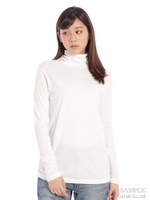 40/-天竺ナンナ加工タートル/ホワイト