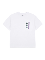 5.B.O TAG T-SHIRTS/WHITE
