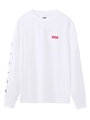 BOX LOGO POCKET REGULAR L/S TEE/ホワイト