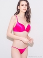 CANDY FIT for GLAMOUR ブラＴバックセット/STRAWBERRY