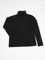 Cashmere rib knit/DARK-GRAY