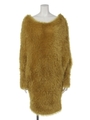 FEATHER YARN (LAME)/YELLOW
