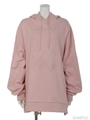 GIRLS GIRLS GIRLS HOODIE/PINK