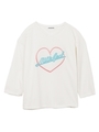 NEON HEART TOP/ホワイト