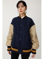 OVERSIZED VERSITY ジャケット/NVY
