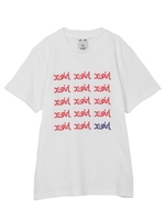 REPEATED MILLS LOGO S/S REGULAR TEE/ホワイト