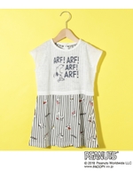 SNOOPY コラボワンピース/ホワイト系(102)