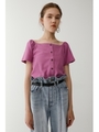 SQUARE NECK トップス/PUR