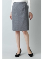 TWストレッチセットアップ スカート/グレーストライプ2(022)