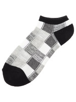 WEGO/メランジチェックソックス