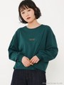 WHATEVER刺繍ロンＴ/D/GRN