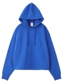 X-BABY CROPPED SWEAT HOODIE/ブルー
