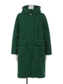 [GREED]PILLING SHAGGY Hood Coat/GREEN