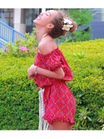 anap mimpiオフショルオールインワン/ピンク(008)