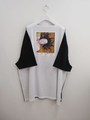 polaroid photo big tee/WHITE×BLACK