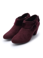 vanity beauty（バニティービューティー）サイドリボンブーティ/ボルドー(064)