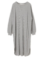 ・RAYCASSIN ウラキモウワッフルワンピース/杢グレー