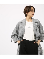 【AZUL BY MOUSSY】イージートレンチコート/Glen Check