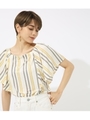 【AZUL BY MOUSSY】エスパンディ2WAYトップス/柄YEL