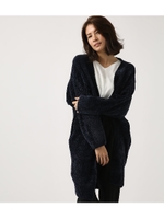 【AZUL BY MOUSSY】モールコクーンロングカーデ/NVY